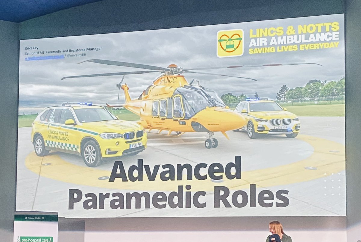 _PaulDolan's tweet image. Erica Ley giving an excellent overview of the AP role in UK ambulance services. While these roles bring enhanced scopes of practice, more importantly they bring enhanced clinical leadership and decision making
#LTC2022 #EMS #PHECC
