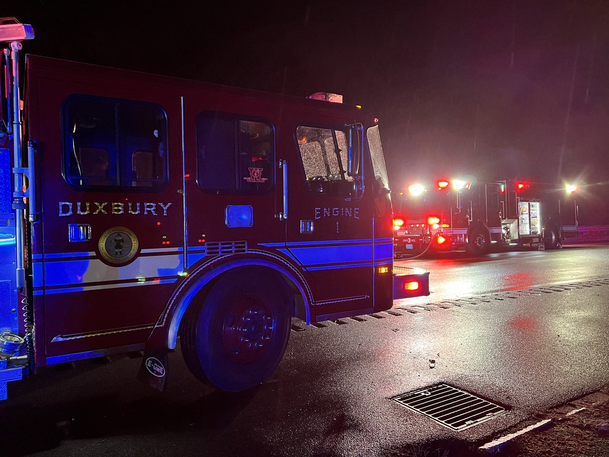 Duxbury Fire PIO on Twitter "Last night at 911pm all on duty