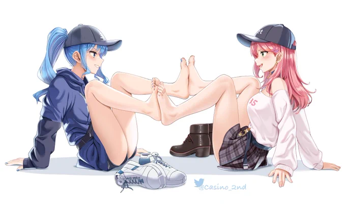 足相撲#miComet #miko_Art #ほしまちぎゃらりー 