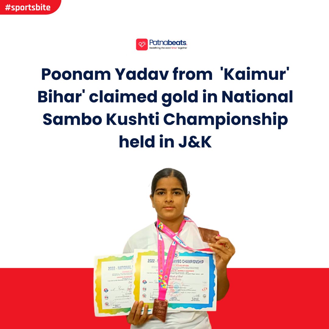 Many many congratulations to Poonam for coming up victorious. May her achievements inspire many to speak up for themselves and their dreams.
..
..

#patna #bihar #kaimur #weightlifting #nationalsambochampionship