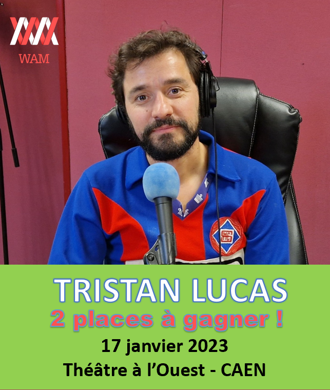 WeAreMalherbe's tweet photo. 🎫 Tristan Lucas et WAM vous offrent 2 places pour le show de Tristan le 17/01 à Caen (complet !). Pour gagner follow+RT et dis-nous dans quelle incroyable émission diffusée sur Radio Phénix est récemment passé Tristan Lucas ! Tirage au sort ce week-end. https://t.co/1bsGkLn2KL