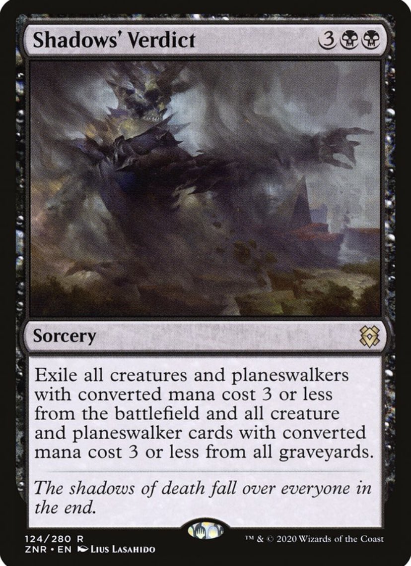FlavoryTextMTG's tweet photo. “The shadows of death fall over everyone in the end.”

#MTG #MagicTheGathering #FlavorText #tabletopgames https://t.co/zJ2FLbTVWY