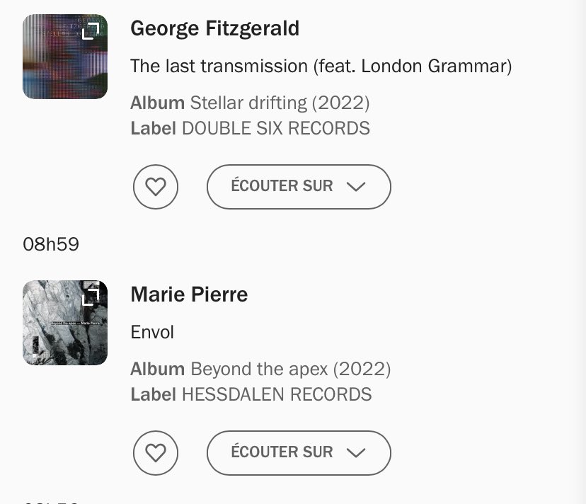 MariePiermusic's tweet photo. Beyond the Apex dans @fipradio nouveautés https://t.co/ijpRJnrGEe
