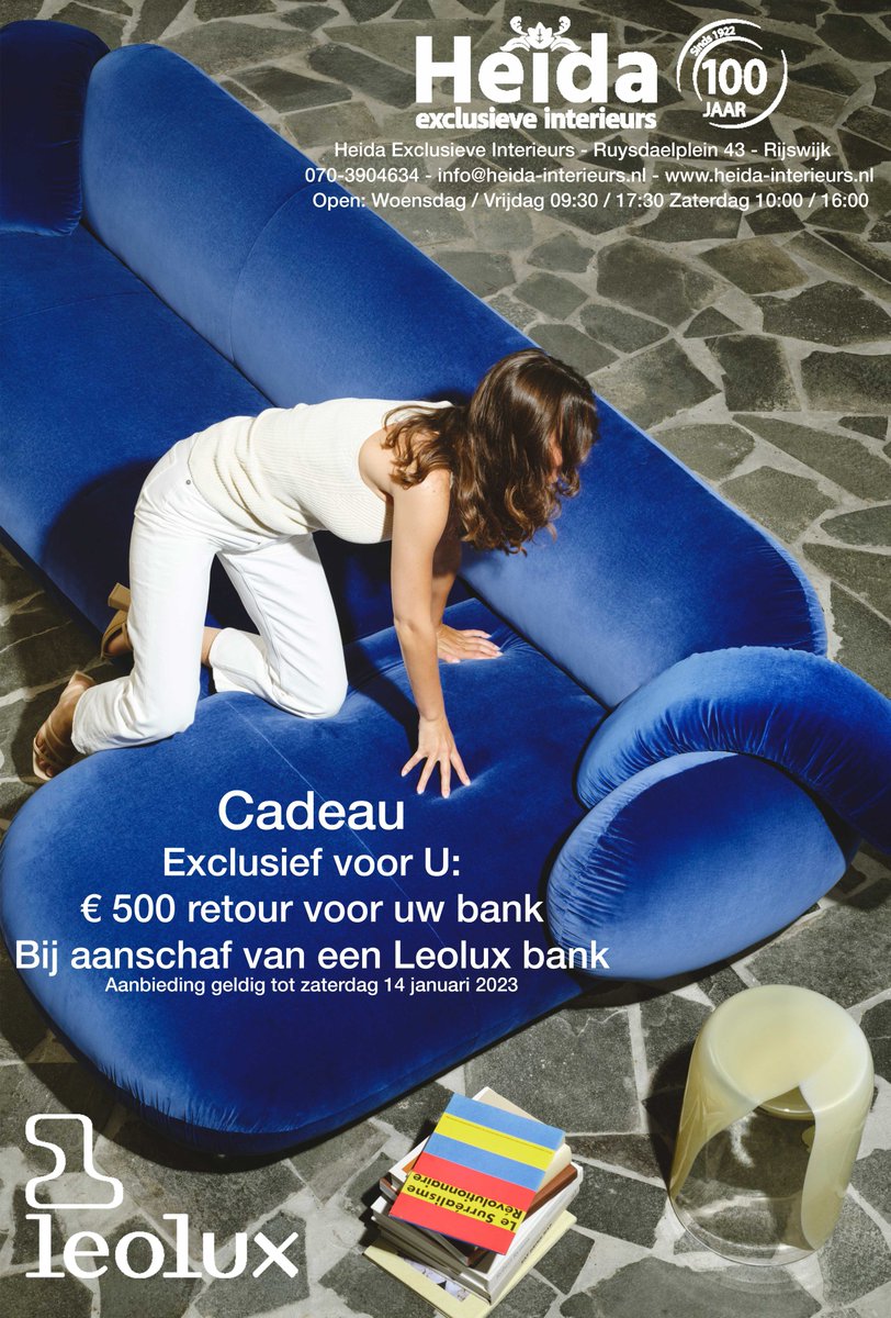HInterieurs's tweet image. heida-interieurs.nl

#leolux #interieur #mooiwonen #winkelcentrumoudrijswijk #leoluxbank