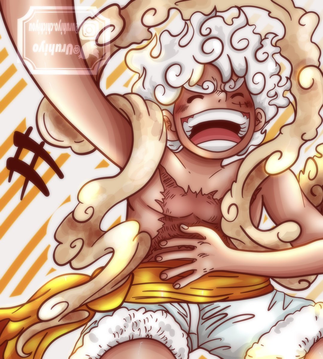 may ☀️ LUFFY ☀️ GEAR 5🤍 OPLA❤️ on X: @artbymuki @Gol_D_Stein he got them  clean before  / X