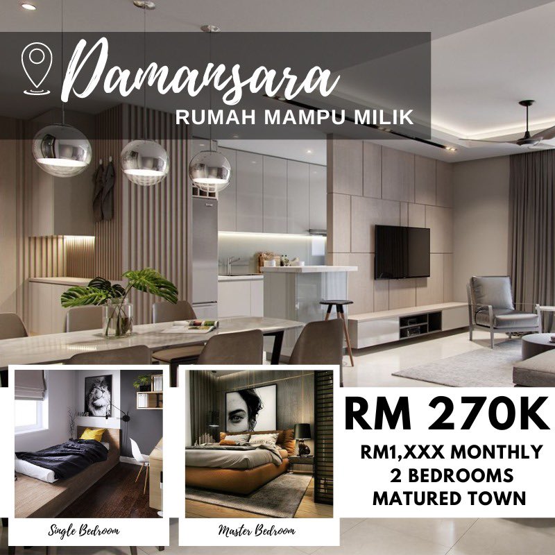 bylep_'s tweet photo. Guys, ada new project nak share ni! 

Selalu dekat sini Rm270k dapat studio, tapi condo baru ni dapat 2 bilik. 

📍 Damansara
✨Rm1k - Rm1.2k monthly
✨Bumi Unit 
✨1km to KPJ Damansara 2
✨Full loan ✅

*Last 5% of units, jangan cakap abg tak payung.

https://t.co/5Z5KEpD9PG https://t.co/aVteWXFhL2