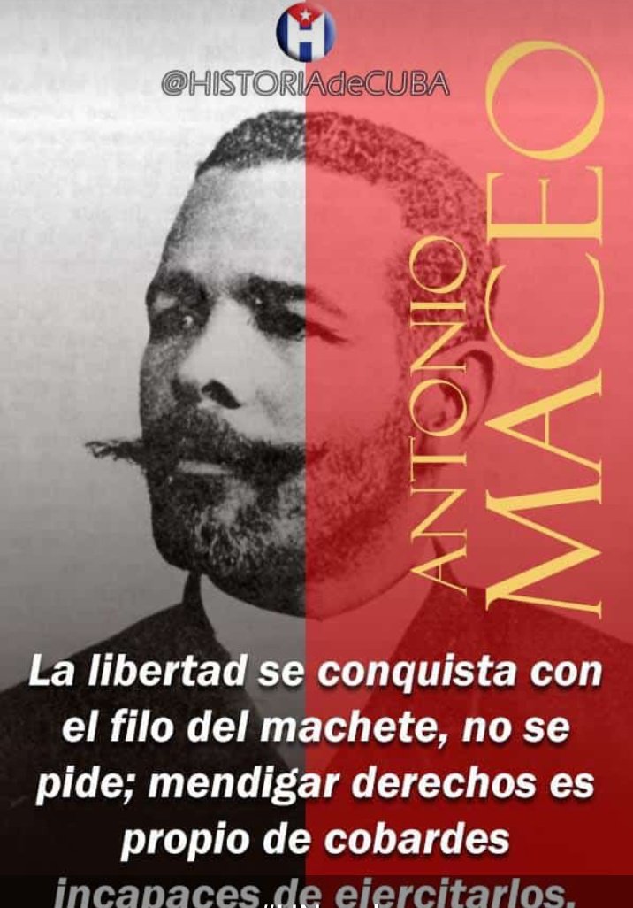 126 Aniversario de la caída en combate de Antonio Maceo y su ayudante Panchito Gómez Toro. #TenemosMemoria y mucho machete que dar todavía