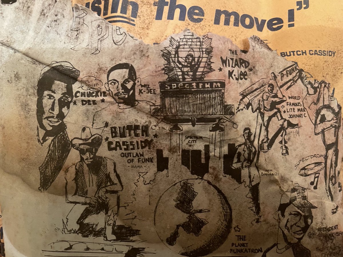 MrChuckD's tweet photo. I illustrated all our DJ exploits early 80s #SpectrumCity https://t.co/pnNUKcCk5c
