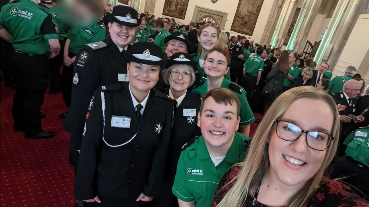 SJAYouthEng's tweet photo. Ask us why we're proud of our young people. 💚

Amazing to see so many of our Cadets in attendance at Guildhall on Saturday to celebrate 100 years of our youth programmes! 

Find out how we're training the next generation of lifesavers: https://t.co/bNjBhhfzjr https://t.co/dLOpNp7h3s