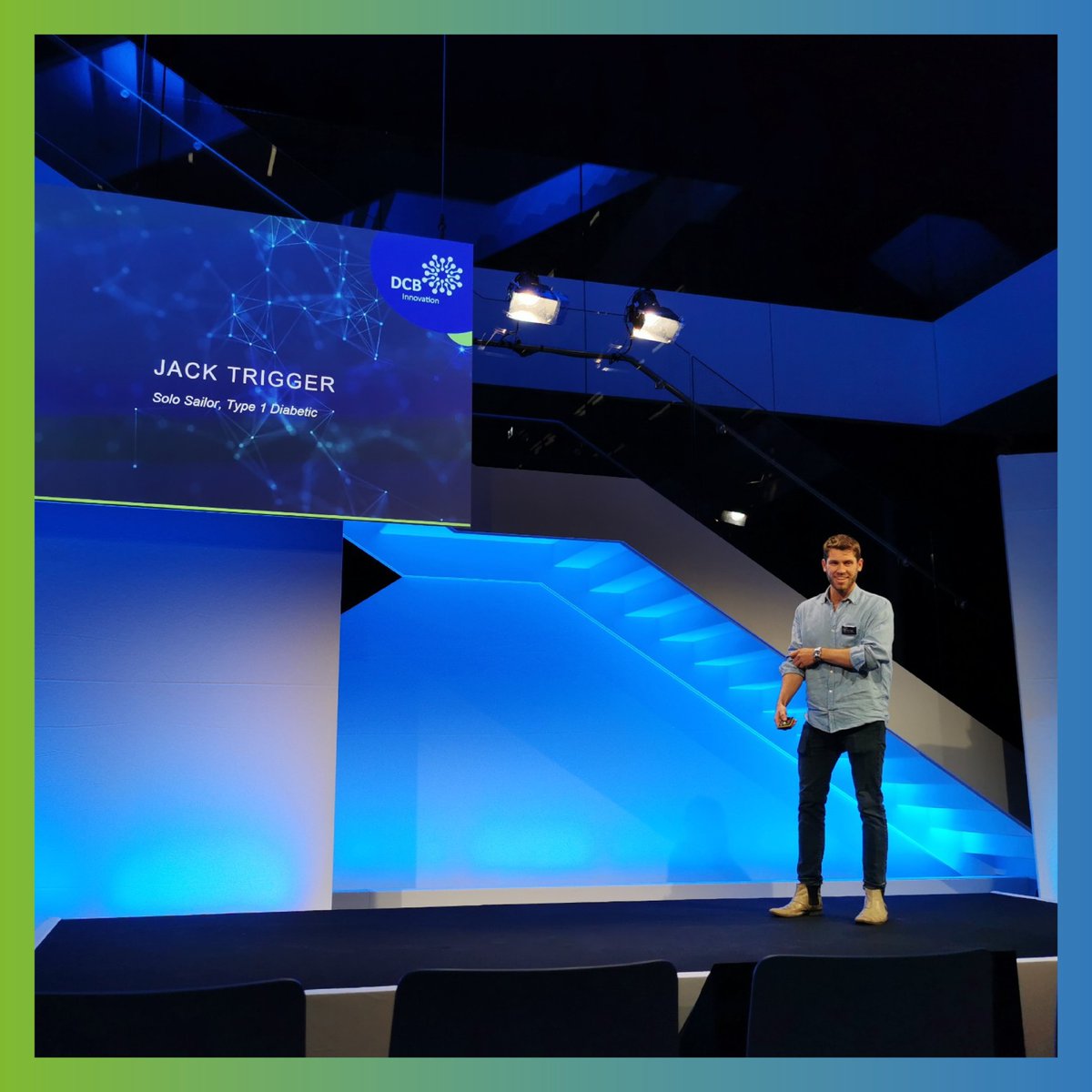 Last week, our team had the chance to attend the Challenge Award Innovation ceremony organised by the @Diabetes Center Berne. 
Special focus on the inspiring keynote given by Jack Trigger, a solo sailor with T1D and a role model for overcoming diabetes which has never limited him