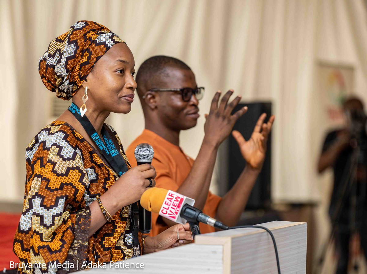 youthhubafrica's tweet photo. The UNWomenNG, Inclusive Friends Association (IFA), and FCT Social Development Secretariat expressed their commitment to ending violence against women and girls during the #MenSummit in FCT.

#16DaysOfActivism 
@unwomenNG https://t.co/iE6FhAH5re