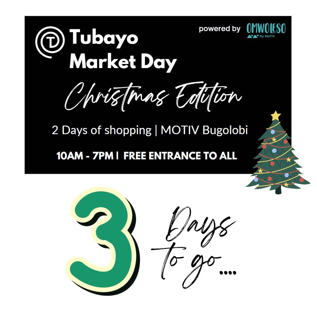 40days_40smiles's tweet photo. This Saturday 10th and Sunday 11th December, we shall be at the Tubayo Market Day.

Drop by and get yourself some of our awesome merchandise! https://t.co/OQteen89Y3