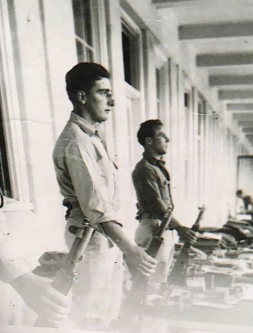 Pearl Harbor, December 7, 1941: Paul Balordi (now deceased) is pictured. Paul was on duty with the United States Army in Pearl Harbor during the attack. 
He was later appointed to Cambridge Fire, assigned to Engine 7 in Kendall Sq.
<a href="/CambMaVet/">Veterans' Services</a> 
<a href="/CambridgePolice/">Cambridge Police Department</a>