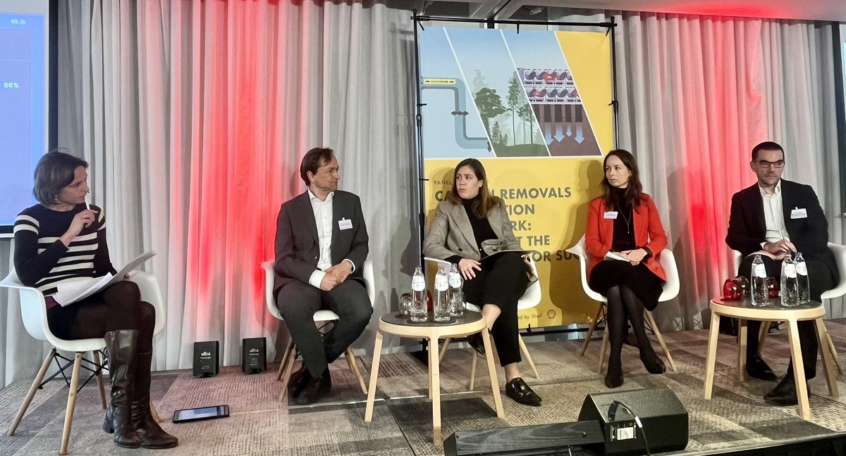 Assessing the potential of #carbon removals in 🇪🇺 and addressing the key questions of additionality, permanence and the interface with emissions reductions 

#EnergyVisions
<a href="/Shell_EUAffairs/">Shell EU Affairs</a>