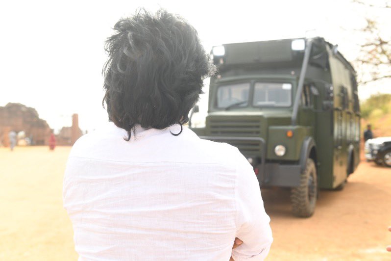 TeamPKEditors's tweet photo. Varahi’ is ready for Election Battle!
#PawanKalyan #JanaSenaParty https://t.co/NWSZS4IONt