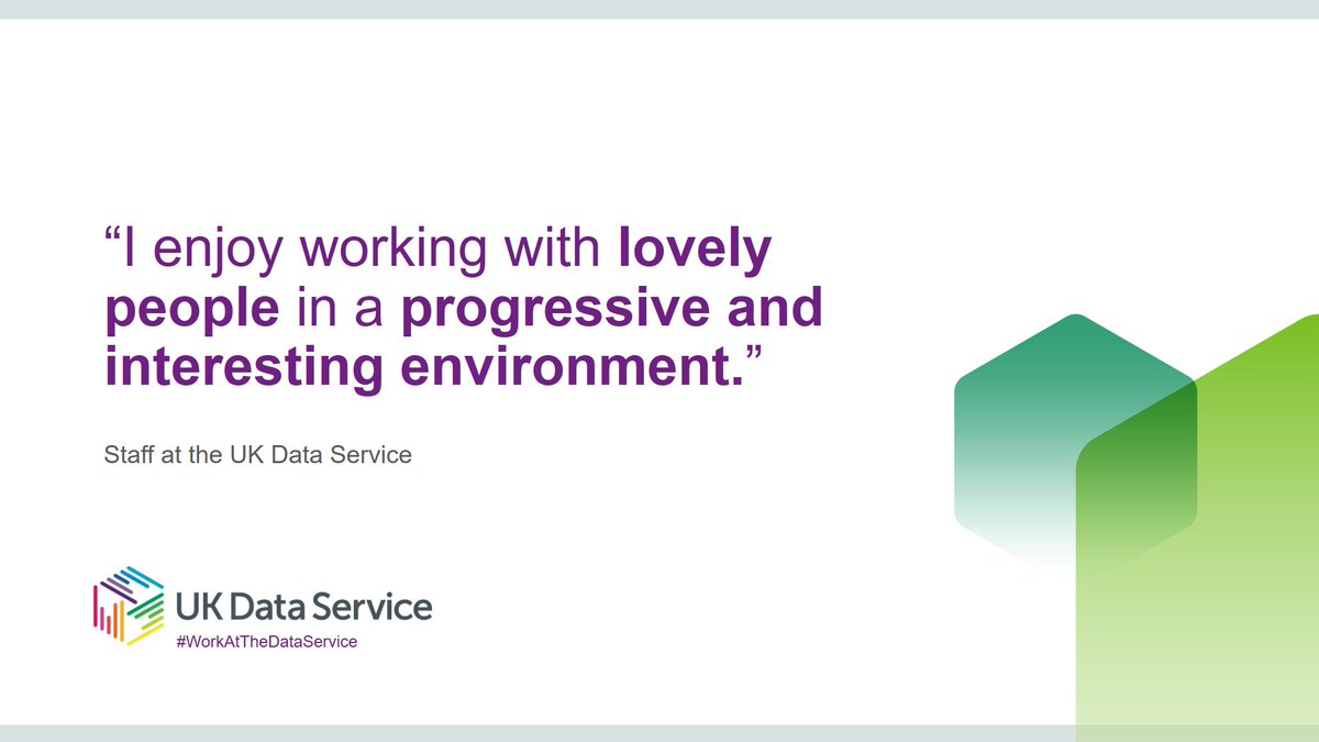 UKDataService's tweet photo. Help support #Research that helps #MakeADifference. #WorkAtTheDataService
#JobSearch #Ageing #Covid #Crime #Economics #Energy #Environment #Education #Ethnicity #Food #Health #Housing #IT #Labour #Politics #Poverty
See our #Jobs in #Data on our website: https://t.co/tK4mzFRdGi https://t.co/KAowFPkSDN