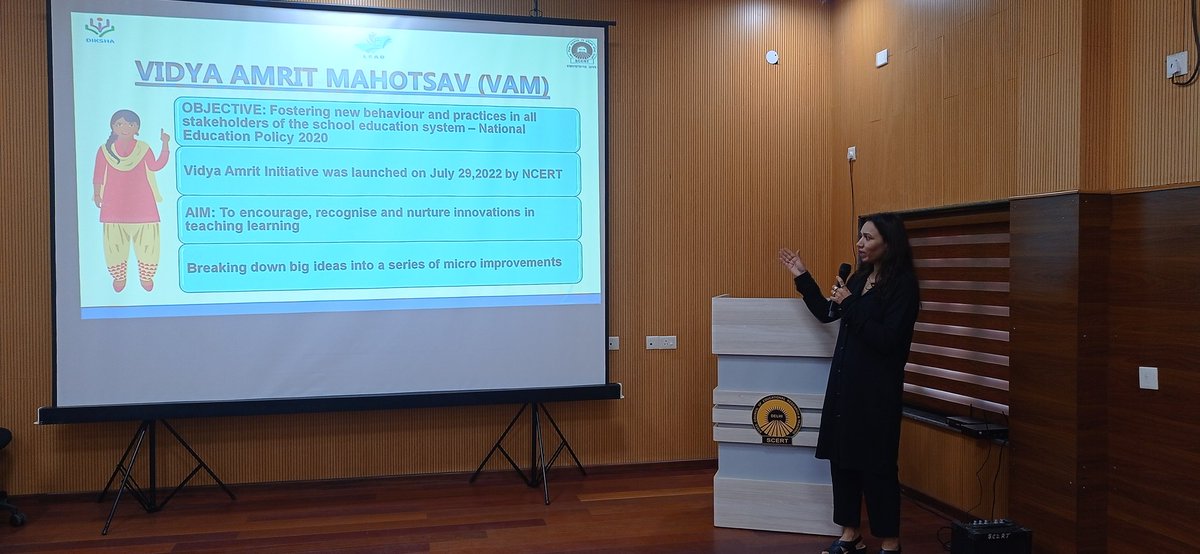 #educators 

An orientation program of DIET Faculty and Mentor Teachers on micro improvement led #InnovativePedagogy under #VidyaAmritMahotsav organized by @SCERT2021 
The program highlighted the Innovations applied by teachers in their classrooms.