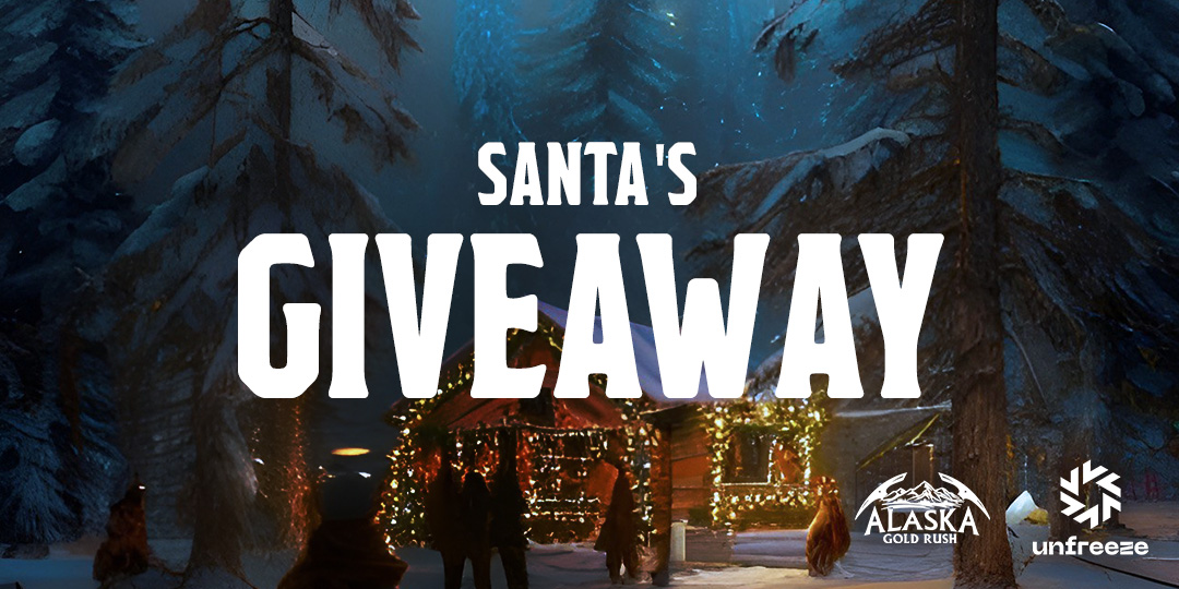 Santa Claus is coming to the #web3 town with another great #Giveaway🎅 It's the second edition (first one turned out so well!) of the @Unfreezegg contest with prizes: 
4x 100 USD 
4x #Alaska NFT 
 
Rules: 
🔷Follow <a href="/alaska_game/">Alaska Gold Rush</a>  
🔷Follow @Unfreezegg  
🔷RT post 
🔷Tag 2 friends