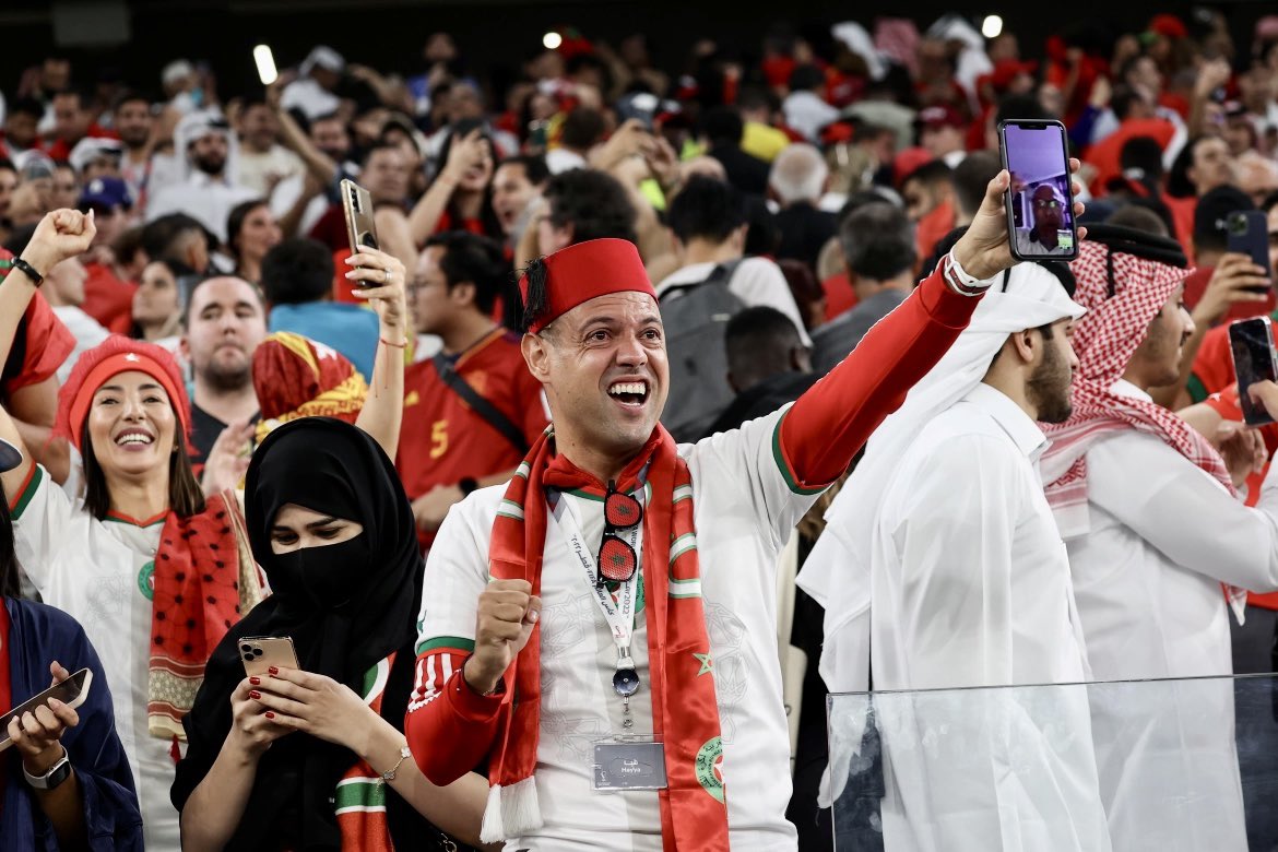 One picture to encapsulate the #Morocco vs #Spain game #FIFAWorldCup2022 @AJEnglish