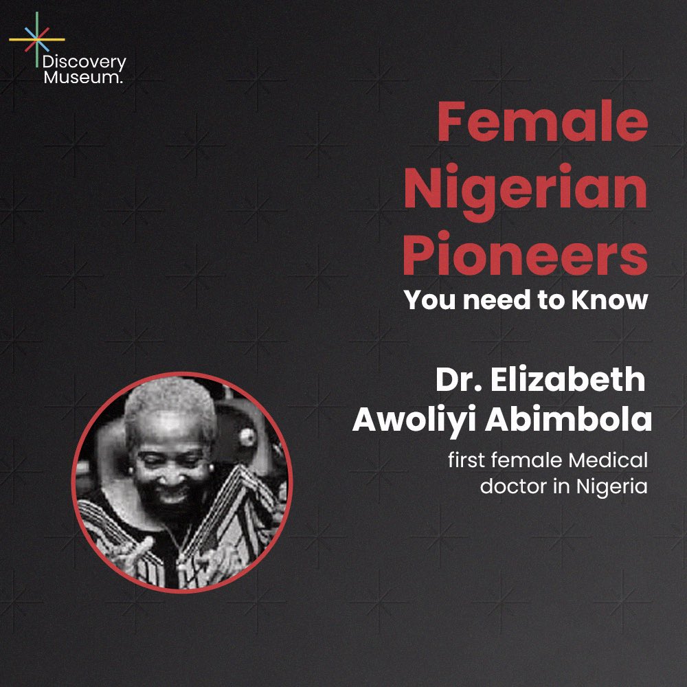 Celebrating powerful women pioneers in Nigeria.#wcw