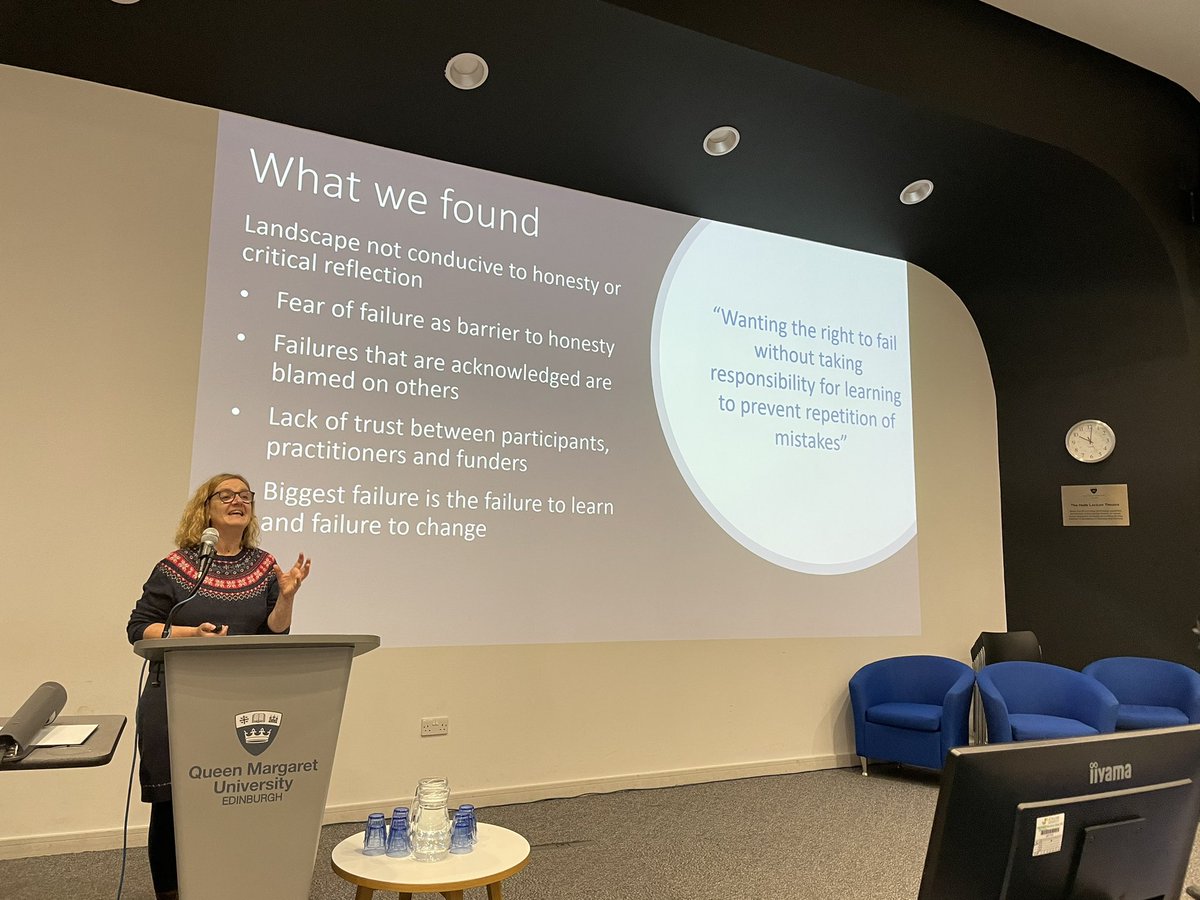 FailSpaceProj's tweet image. And we’re off! Keynote from @LeilaJancovich and @mrdjstevenson to a full house @QMUniversity for the first FailSpace conference @ahrcpress @LeedsUniAHC @PCI_UniofLeeds