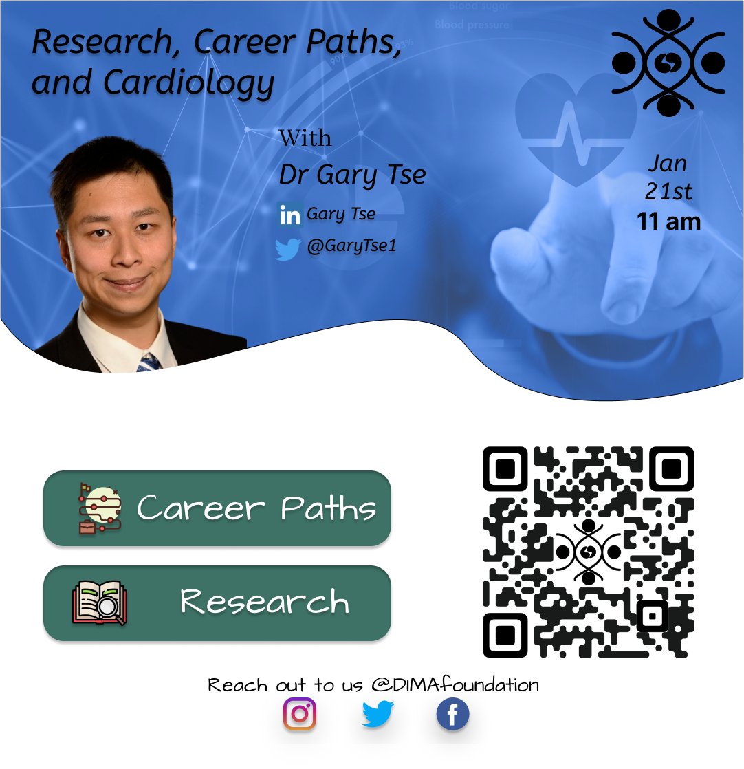 Our next guest speaker is Dr. Gary Tse. As a professor of cardiology, researcher, and academic reviewer, he has extensive knowledge in research. He has lots of tips and tricks to give to you, so join us in January to hear from him! Use the QR code or link in our bio to sign up!