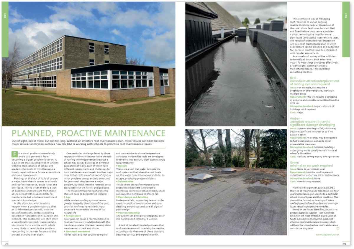 ‘Fail to prepare, prepare to fail’ a rule to live by, as our National Specification Manager, Ian Dryden explains the importance of planned proactive maintenance, in the latest edition of @publicsectorbuildingjournal (page 28-29). See link below for details bit.ly/3Y0N6nJ