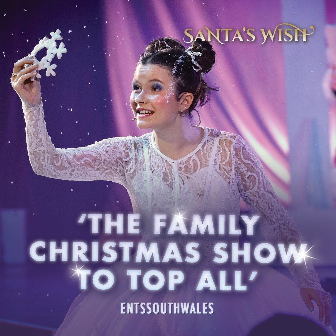 CardiffXmasFest's tweet photo. ‘Santa’s Wish is gift-wrapped with an exciting and energetic cast’ @EntsSouthWales 

🎟 https://t.co/TtRdo5z0nv https://t.co/3bLwFrVLIJ
