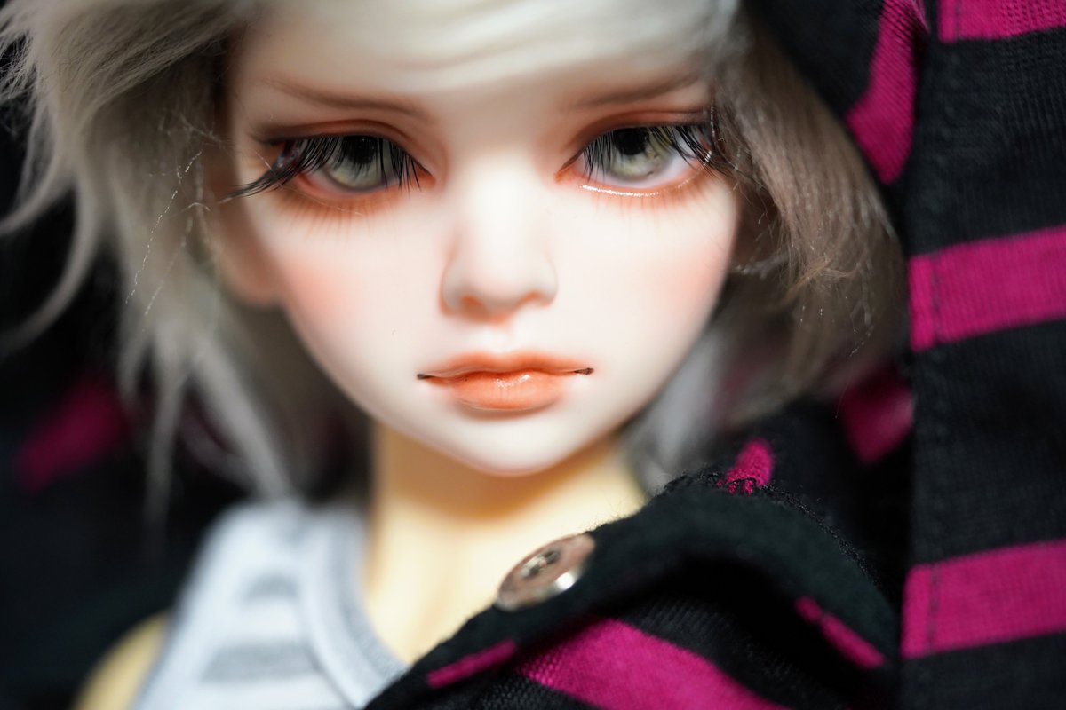 shudo_doll's tweet photo. ご縁があり、太朗さま（@gib_taro）にD.I.M_Aceくんのメイクをして頂きました……！！
と、とにかく顔がいい……！！！
#khemdoll 
#DIMdoll #DOLLINMIND #DIMAce https://t.co/ny9zGVZr6t