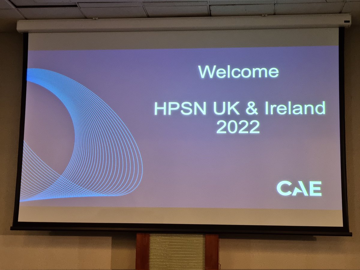 Integrated Education - ESHT Simulation (@eshtsimulation1) on Twitter photo <a href="/ESHTSimulation1/">Integrated Education - ESHT Simulation</a> learning and networking at the CAE HPSN UK & Ireland 2022 conference <a href="/ESHTSimulation1/">Integrated Education - ESHT Simulation</a> learning and networking at the CAE HPSN UK & Ireland 2022 conference