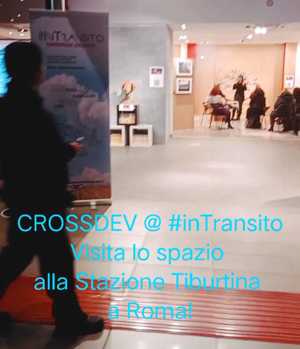 CROSSDEV_Social's tweet photo. 🤩Anche i video #CROSSDEV sul #turismosostenibile nel Mediterraneo sono in mostra a #InTransito in questi giorni alla stazione Tiburtina a Roma!🤩

📣Scopri le destinazioni sostenibili in Italia, Giordania, Libano e Palestina su 👇

https://t.co/TPoLfkFaWQ https://t.co/9qP1BvLaHc