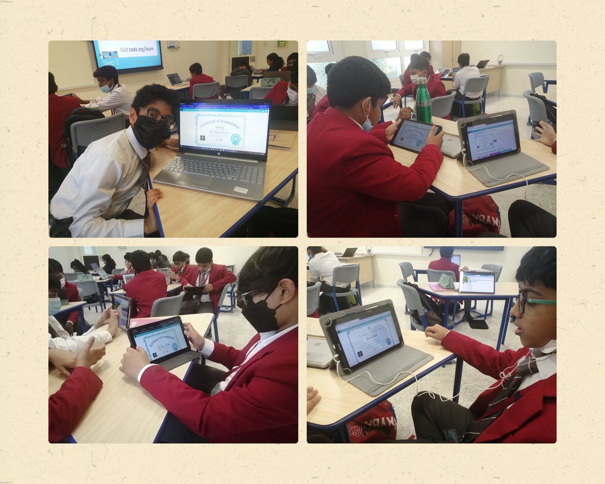 #HourofCode CS Day 3 <a href="/GEMSGLS/">GLS</a> <a href="/bhawna_sajnani/">Bhawna Sajnani</a> <a href="/ashex16/">Asha Alexander UN Accredited #ClimateChange Leader</a> <a href="/GEMS_ME/">GEMS Education</a> <a href="/latavenkatlata/">Latha Venkateswar</a> <a href="/nishamohsin1/">Nisha Mohsin</a> <a href="/codeorg/">Code.org</a>