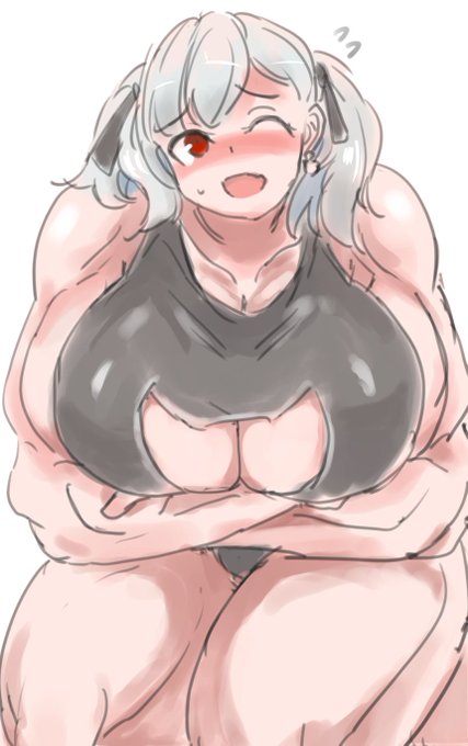 えっちな下着もこの通り。パッツンパッツンの筋肉がすべてを上書きしていく 