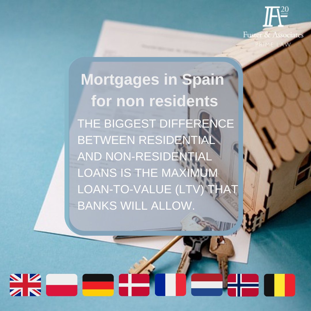 Interested if you as a Non-Resident can obtain a mortgage in Spain to purchase your property?
Yes you can!

fuster-associates.com/mortgages-in-s…