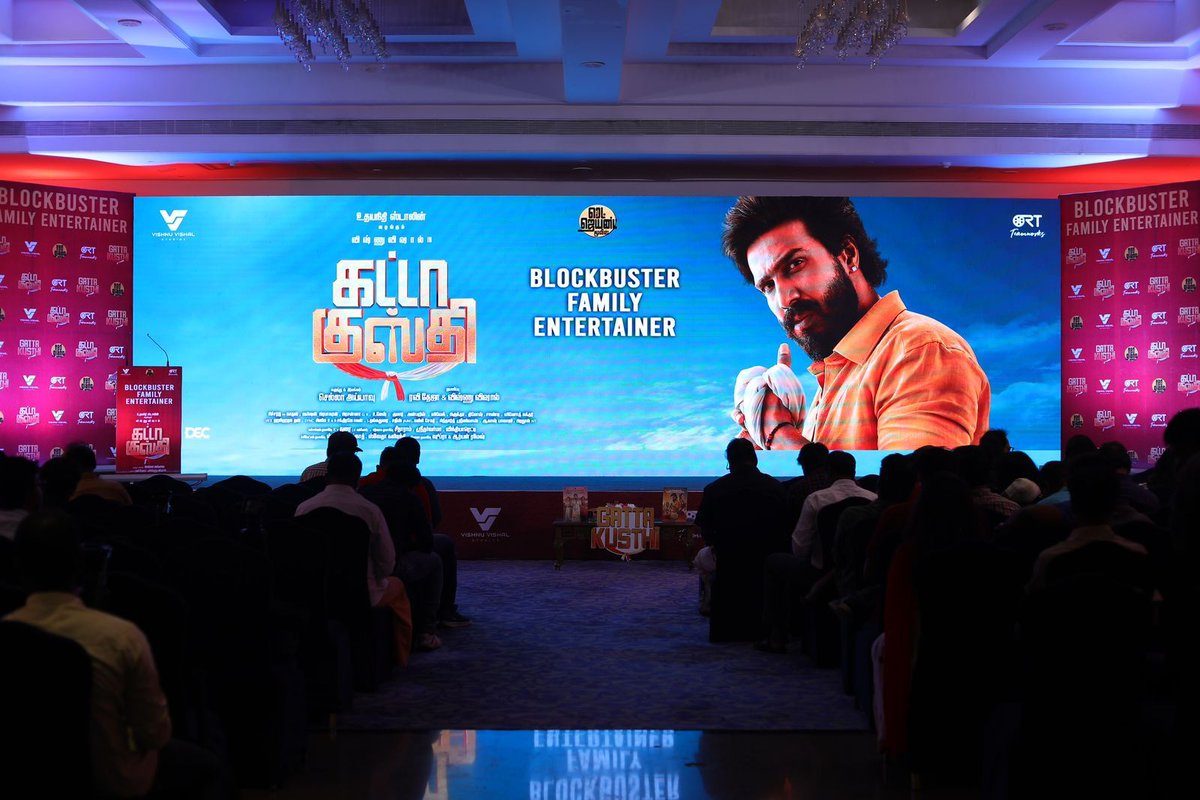 movie in recent times - has done superb business at the box office since day one! #GattaKusthiBlockbuster

<a href="/TheVishnuVishal/">VISHNU VISHAL - VV</a> <a href="/RedGiantMovies_/">Red Giant Movies</a> <a href="/Udhaystalin/">Udhay - தமிழ்நாட்டை தலைகுனிய விடமாட்டேன்</a> <a href="/VVStudioz/">Vishnu Vishal Studioz</a> <a href="/RaviTeja_offl/">Ravi Teja</a> <a href="/RTTeamWorks/">RT Team Works</a>