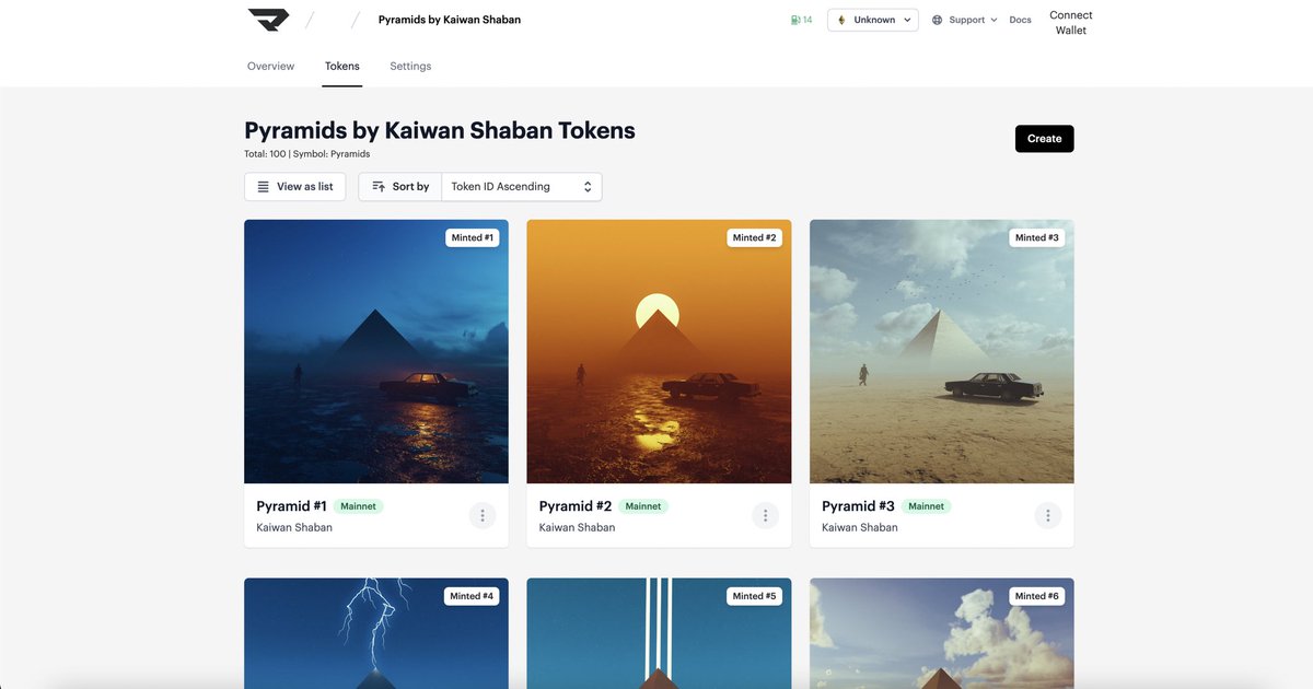 itskaiwan's tweet image. Officially airdropping all the @nft_pyramids to the holders on a new brand contract.