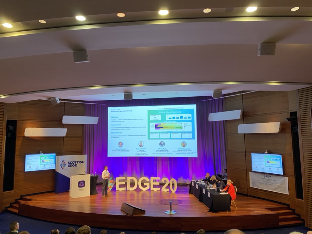 We’re at Day 2 of #EDGE20!

We’ve just heard a brilliant pitch from <a href="/hoolr_official/">Hoolr</a>, an innovative tool for delivering and managing coaching. <a href="/ScottishEDGE/">Scottish EDGE</a>