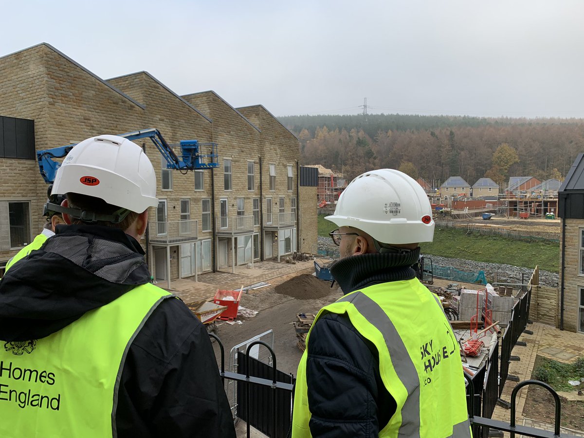 homespetermac's tweet photo. Great seeing the progress @SkyHouseCo Oughtibridge Mill development with @Homes_MJH and @CrossDavidB. If you own a site with planning for a viable residential project feel free to get in touch to see if #theLevellingUpHomeBuildingFund may be able to assist you #makinghomeshappen https://t.co/OIL1kOtBXn