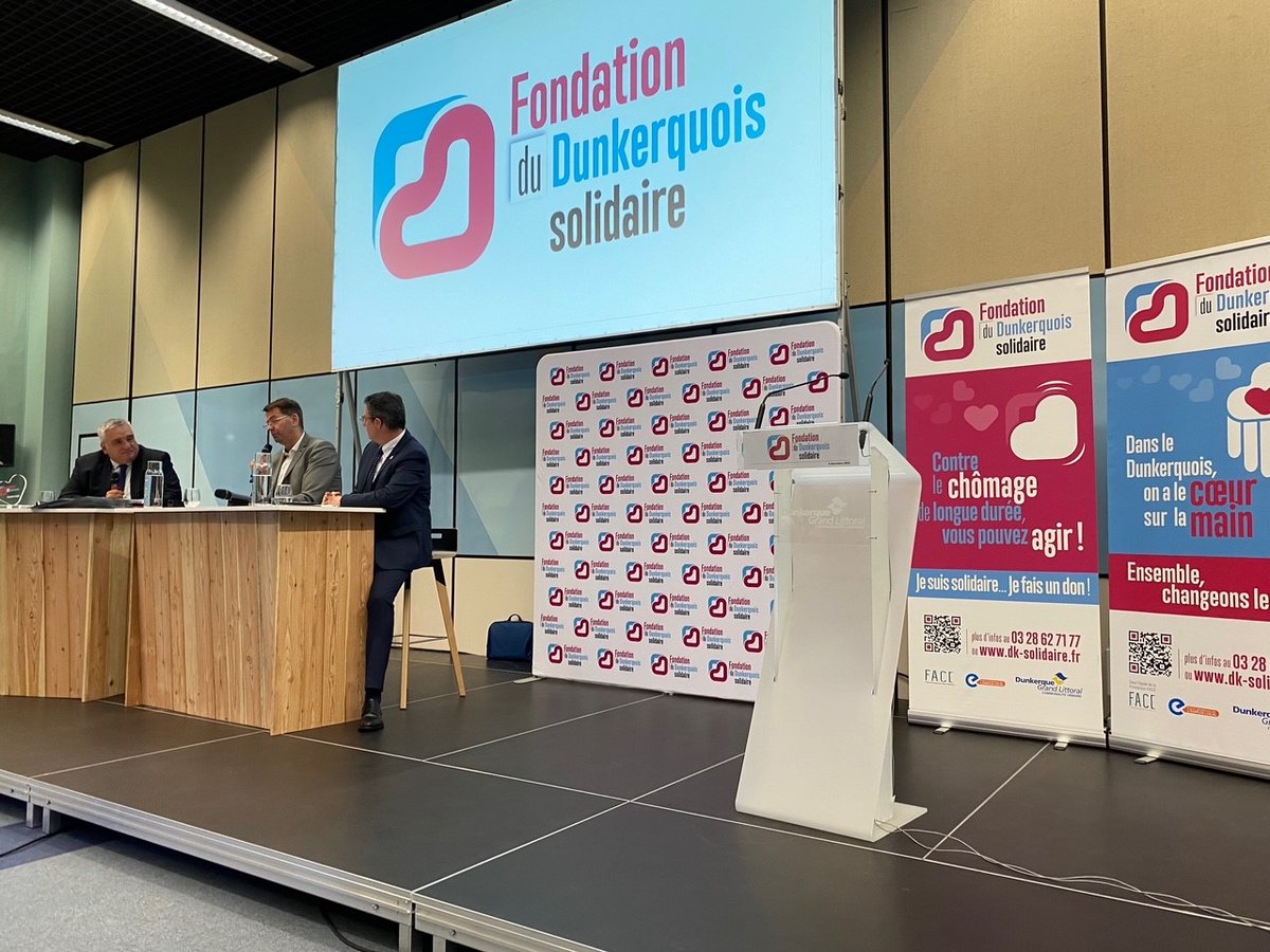 La Fondation du Dunkerquois solidaire lance son nouveau dispositif solidaire pour la jeunesse. On est heureux d'être partenaire et continuons de participer aux actions de la fondation grâce à vous 🙏

#Solidaire #Emploi #Dunkerque #Merci