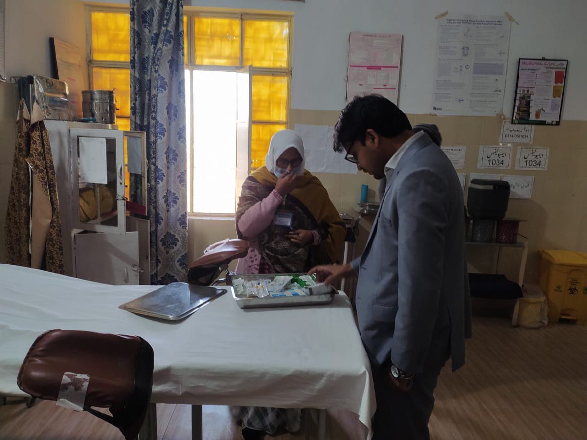 On the Direction of DC Talagang,  Assistant Commissioner Talagang is inspecting RHC Jhatla to ensure quality Health services in Rural Areas.