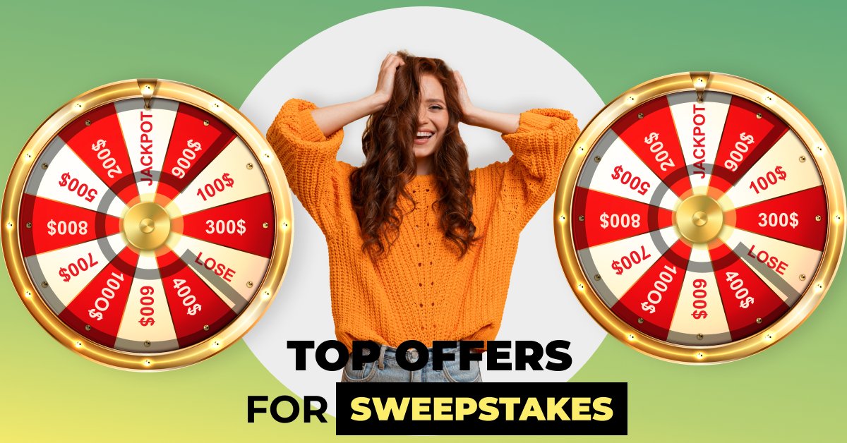 Hey! Here are the most recent #Sweepstakes we've got! 🔥

💣 Sweepstakes CC 

🔥 iPhone 14 – Prelander — CC — Web/Mob [CA]
 EPC – $1
🔥 Gas station offer (NEW) — CC — Web/Mob [AU]
 EPC – $0.92

❗ Best #traffic #sources: SMS, Banner, Facebook

Join us 👉 bit.ly/3uwxevF