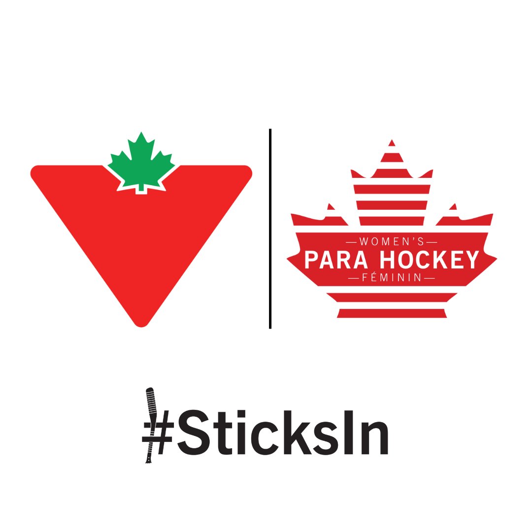 We have confirmed our first #SticksIn 🏒sponsor. From playground to podiums, @CanadianTire is a long-time supporter women’s hockey. We’re so excited they are partnering with us as a Founding Sponsor to raise $1 Million for our Women’s Para Hockey NT. Thank you @CanadianTire 👏🍁