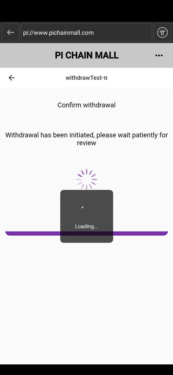pichainmall's tweet photo. 1/3

The pi withdrawal function testing is officially started on the PCM. The 2FA will be reset and the user can start the withdrawal test. A maximum of 10 test-pi can be withdrawn per day. Please wait patiently for the automatic review during the withdrawal. 

#PiNetwork https://t.co/3rjl49u8uS