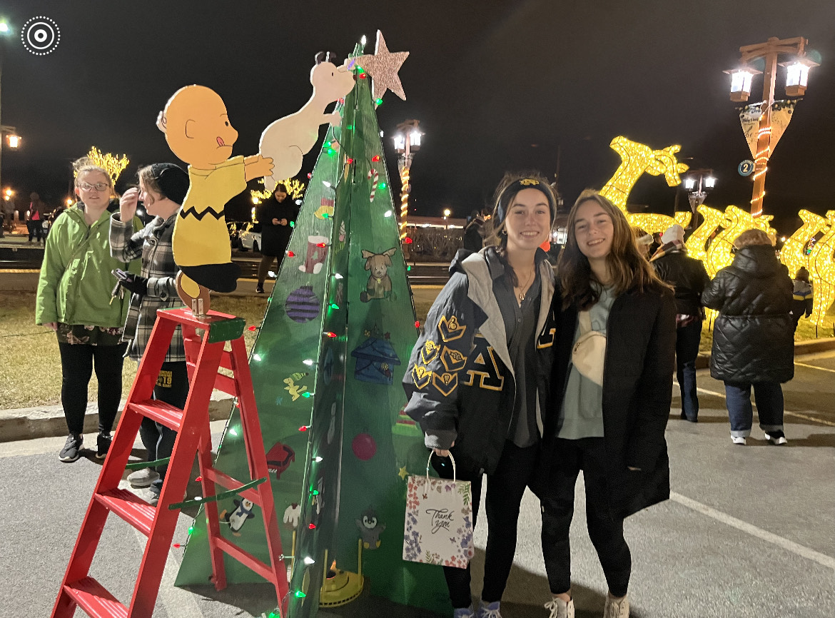 Thank you to Delaney and Kathleen for creating this great display.  It is at the Oak Park Avenue Metra Station.