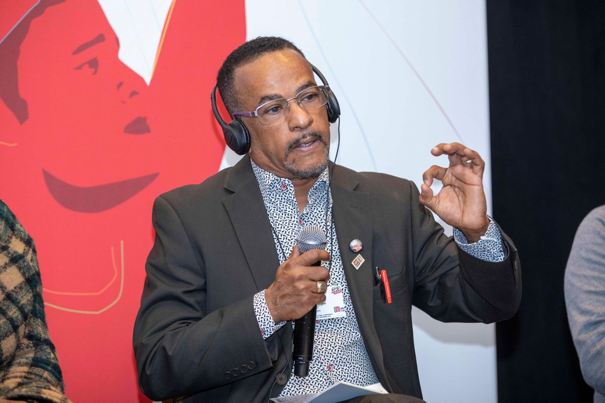 📌Ygnacio Hernandez of FEDOTRAZONAS 🇩🇴:Without support of <a href="/uniglobalunion/">UNI Global Union</a>, French unions and the global agreement, we would not be able to organize more than 50 percent of Carrefour workers and get recognized. Now it is time to get the first collective agreement!
#UNICommerceRise