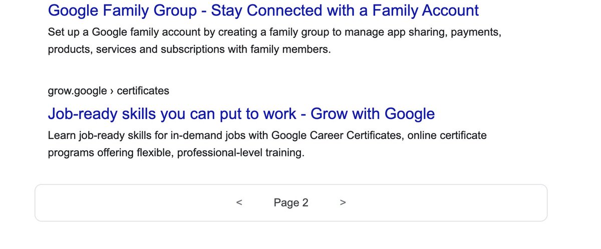 AleksAtWork's tweet image. Hey @rustybrick, have you seen this retro-looking search bar and pagination UI on Google before?