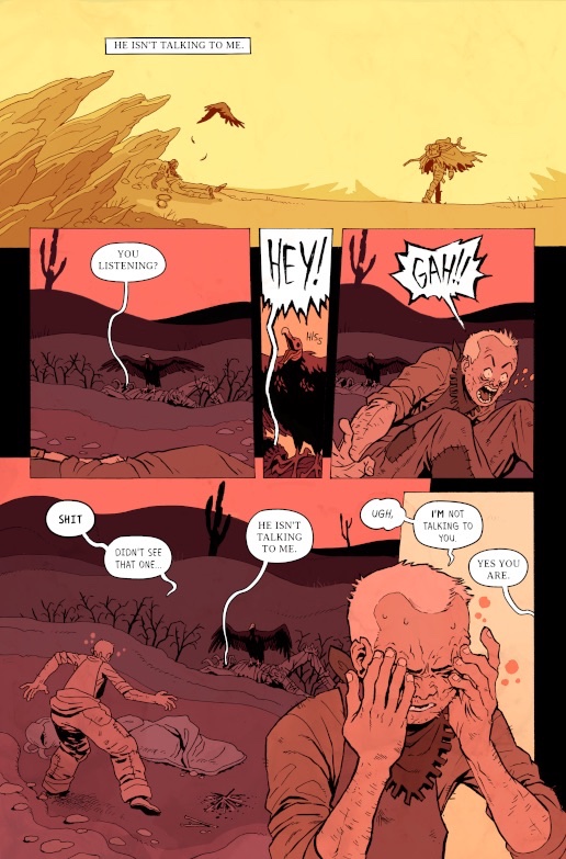 Bloombeard's tweet photo. Only ONE DAY LEFT to back Desert Birds! Thanks so much to everyone who’s joined us so far. We’re so close! Here’s the first three pages.

https://t.co/WFYJgoSog7

#kickstarter #kickstartercomics #art #indiecomics #comics #fantasy https://t.co/geD0Y7POhT
