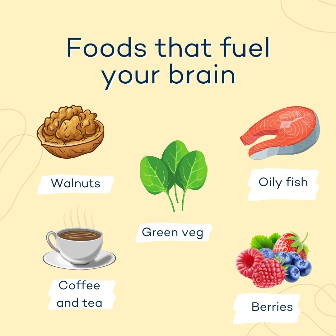 🧠 Nourish your brain with these nutrient-dense foods now, and your brain will look after you in the years to come.