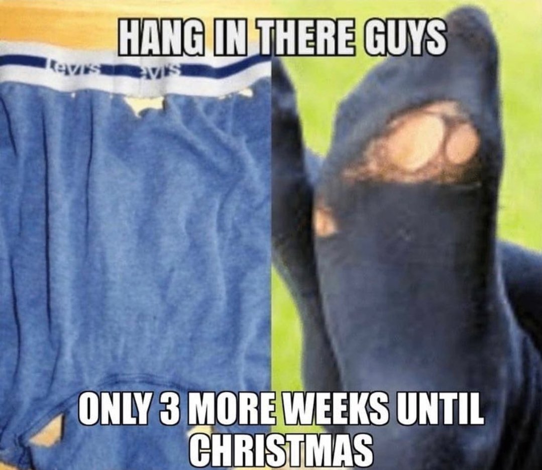 This is the most 'Mom-Tweet' you will ever see from me. How many of you can relate right now (are you checking)?!  All I ask, is when you get the new ones PLEASE actually throw away the old 😳🤣 #christmasunderwear #notjustforkids #konareyoureadingthis #iseveryonecheckingrightnow