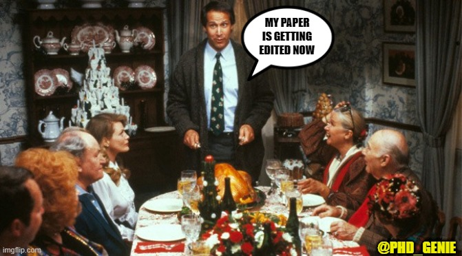 PhD_Genie's tweet photo. Holidays advice: if you have an advanced draft, send it to a professional editing service. It's all about holidays #Mindfulness and #AcademicMentalHealth

Check: https://t.co/RFgKQf4q8H

Supervisors/PIs - think of it as a holiday gift for your researchers...

#ad @editage https://t.co/REPkIW9Uw4